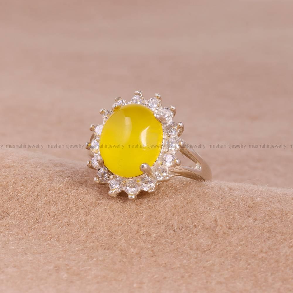انگشتر شرف الشمس زنانه کد 5446