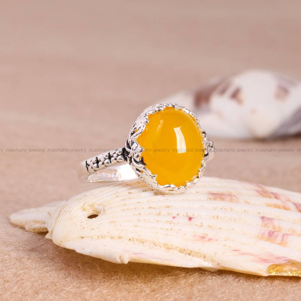 انگشتر شرف الشمس زنانه کد 5450