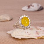 انگشتر شرف الشمس زنانه کد 5452