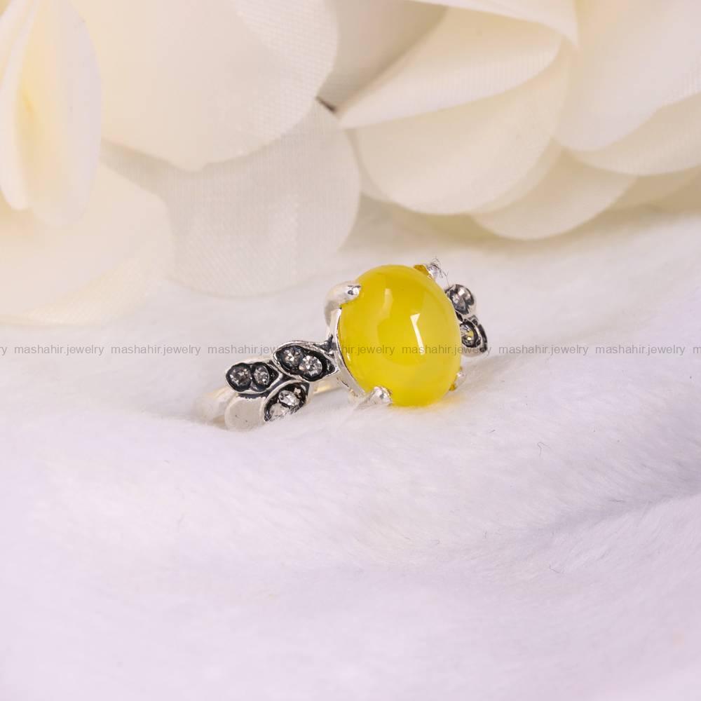 انگشتر شرف الشمس زنانه کد 5457