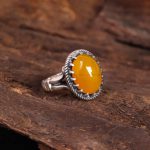 انگشتر شرف الشمس مردانه کد 5478