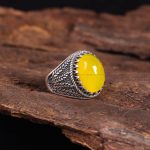 انگشتر شرف الشمس مردانه کد 5479