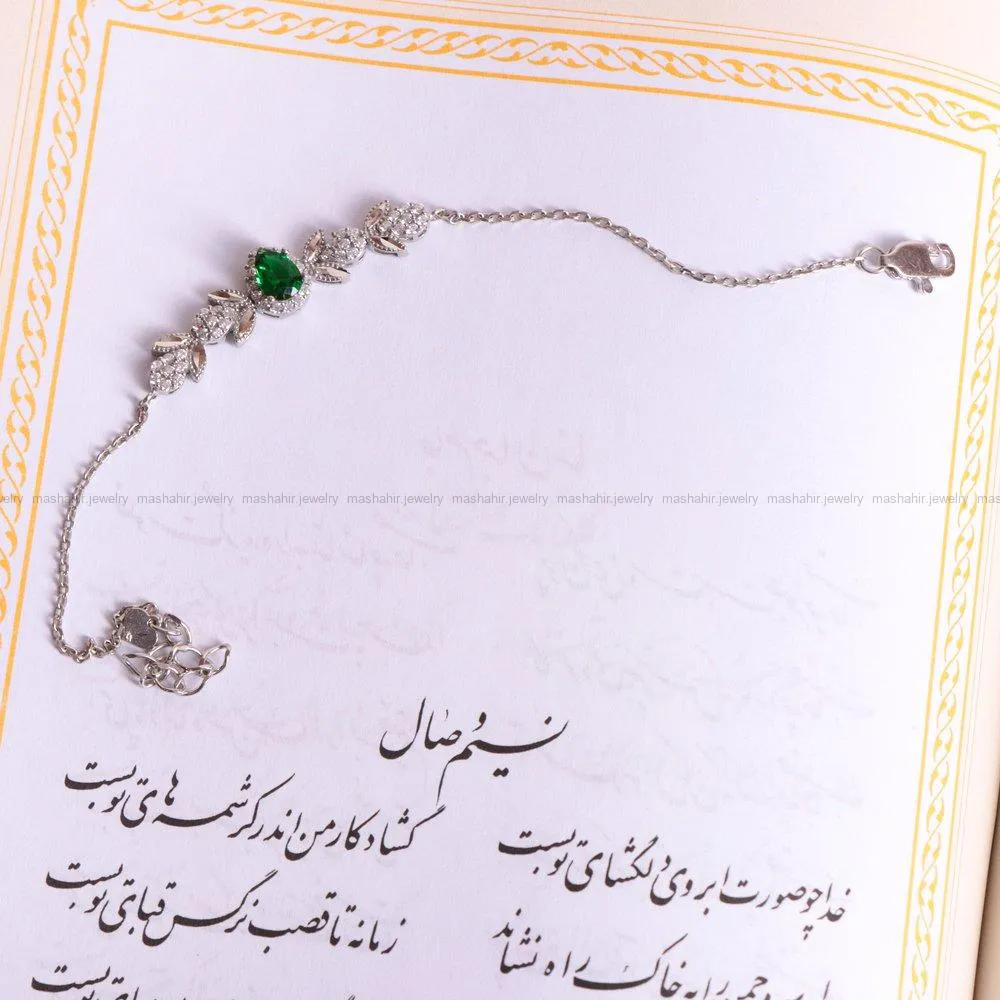 دستبند فیروزه زنانه کد 1560