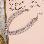 دستبند نقره زنانه کد 3517