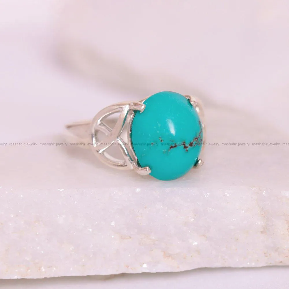 انگشتر فیروزه شجری زنانه کد 1585