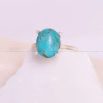 انگشتر فیروزه شجری زنانه کد 1590