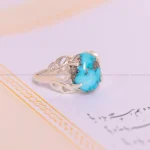 انگشتر فیروزه شجری زنانه کد 1594