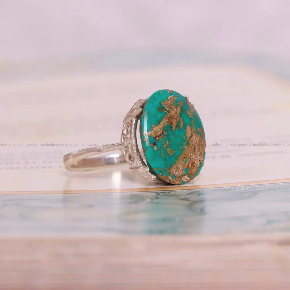 انگشتر فیروزه شجری زنانه کد 1604