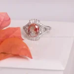 انگشتر الکساندریت زنانه کد 1627