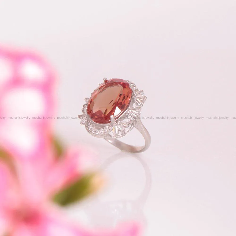 انگشتر الکساندریت زنانه کد 1629