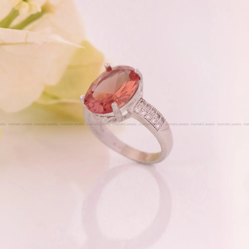 انگشتر الکساندریت زنانه کد 1633