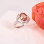 انگشتر الکساندریت زنانه کد 1646