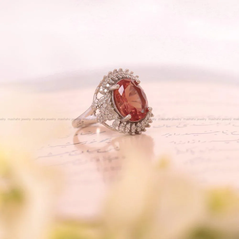 انگشتر الکساندریت زنانه کد 1651