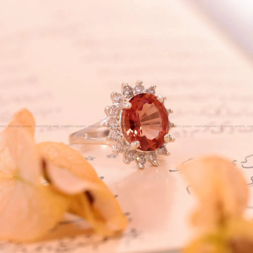 انگشتر الکساندریت زنانه کد 1657