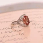 انگشتر الکساندریت زنانه کد 1660