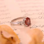 انگشتر الکساندریت زنانه کد 1661