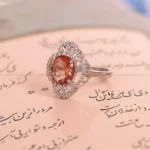 انگشتر الکساندریت زنانه کد 1662