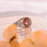 انگشتر الکساندریت زنانه کد 1664