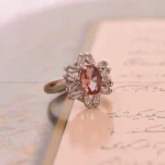 انگشتر الکساندریت زنانه کد 1687