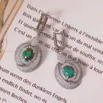 گوشواره فیروزه زنانه کد 1714