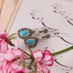 گوشواره فیروزه زنانه کد 1717