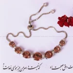 دستبند الکساندریت زنانه کد 1745