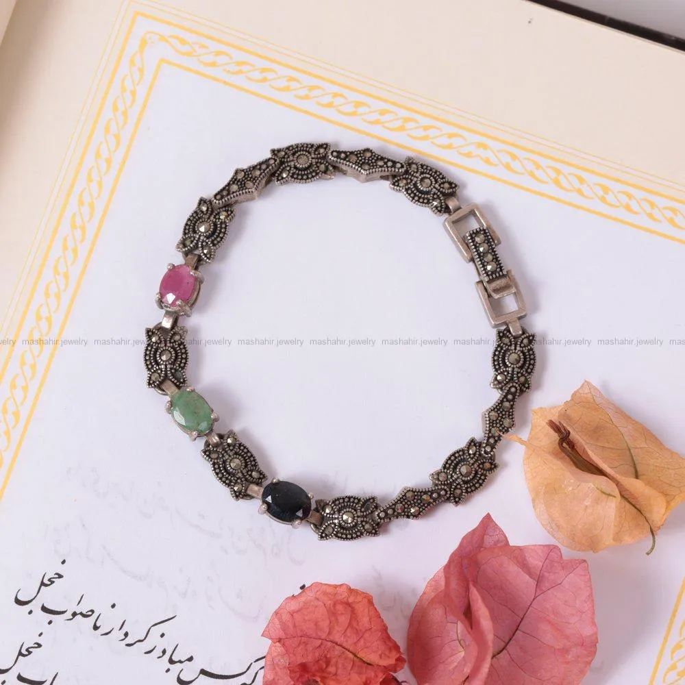 دستبند میکس زنانه کد 1758