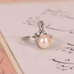 انگشتر نقره زنانه کد 1851