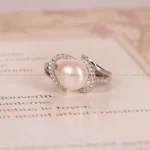 انگشتر نقره زنانه کد 1856