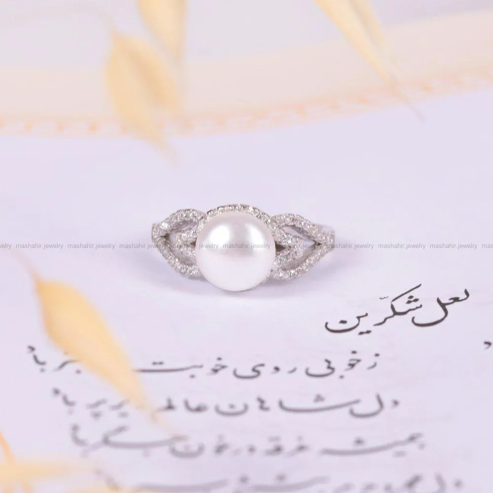 انگشتر نقره زنانه کد 1864