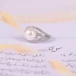 انگشتر نقره زنانه کد 1867