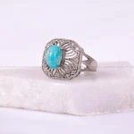 انگشتر فیروزه شجری زنانه کد 1947