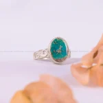 انگشتر فیروزه شجری زنانه کد 1955