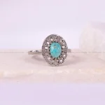 انگشتر فیروزه شجری زنانه کد 1966