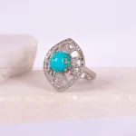 انگشتر فیروزه شجری زنانه کد 1967