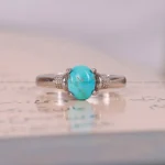 انگشتر فیروزه شجری زنانه کد 1980