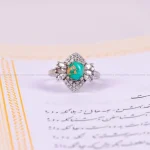 انگشتر فیروزه شجری زنانه کد 1983