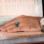 انگشتر فیروزه شجری مردانه کد 1932