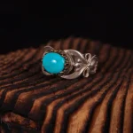 انگشتر فیروزه شجری مردانه کد 2099