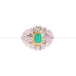 انگشتر زمرد مردانه کد 4017