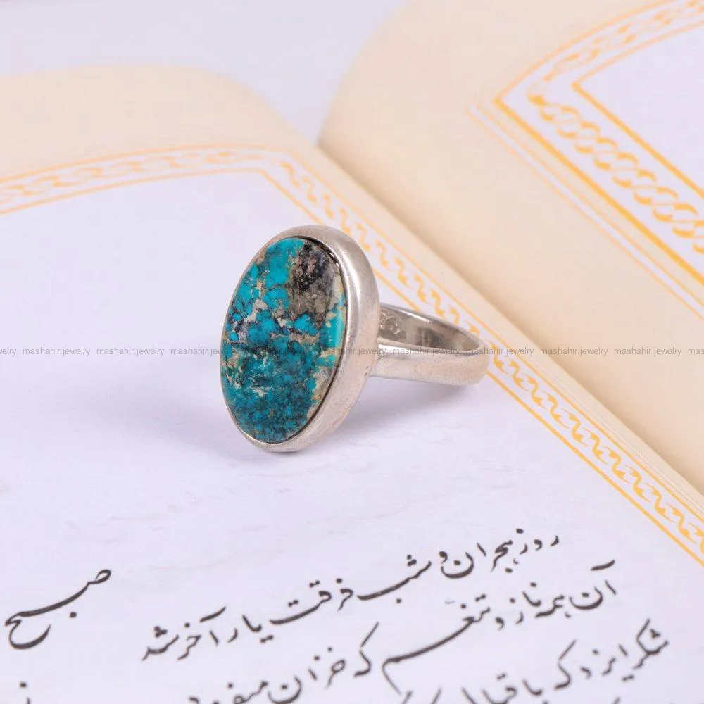 انگشتر فیروزه شجری زنانه کد 2194