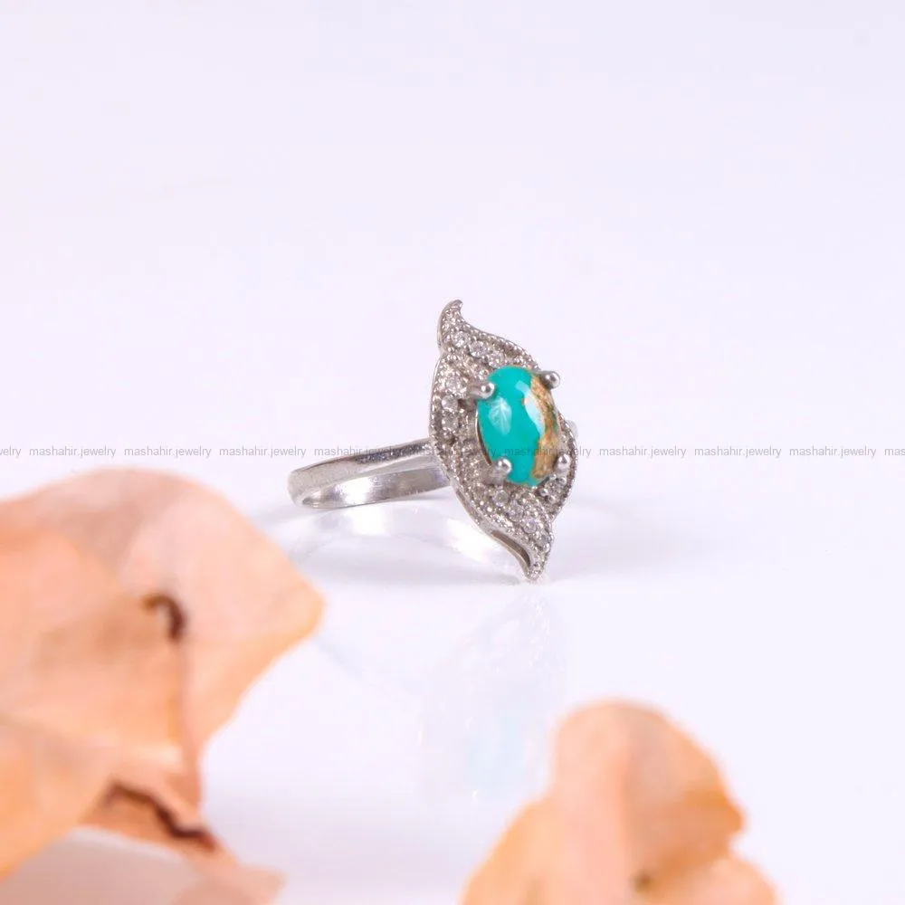 انگشتر فیروزه شجری زنانه کد 2210
