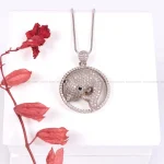 گردنبند نقره زنانه کد 2216