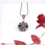 گردنبند میکس زنانه کد 2225