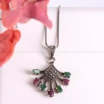 گردنبند میکس زنانه کد 2228