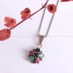 گردنبند میکس زنانه کد 2266