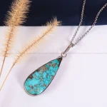 گردنبند فیروزه زنانه کد 2289