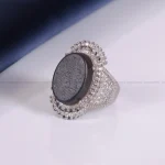 انگشتر حدید زنانه کد 2290