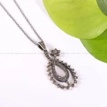 گردنبند نقره زنانه کد 2298