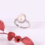 انگشتر نقره زنانه کد 2308